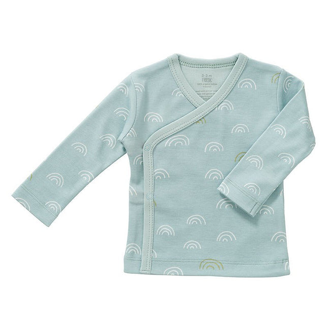 Fresk Wikkelvestje Rainbow Ether Blue koop je bij Babywinkel