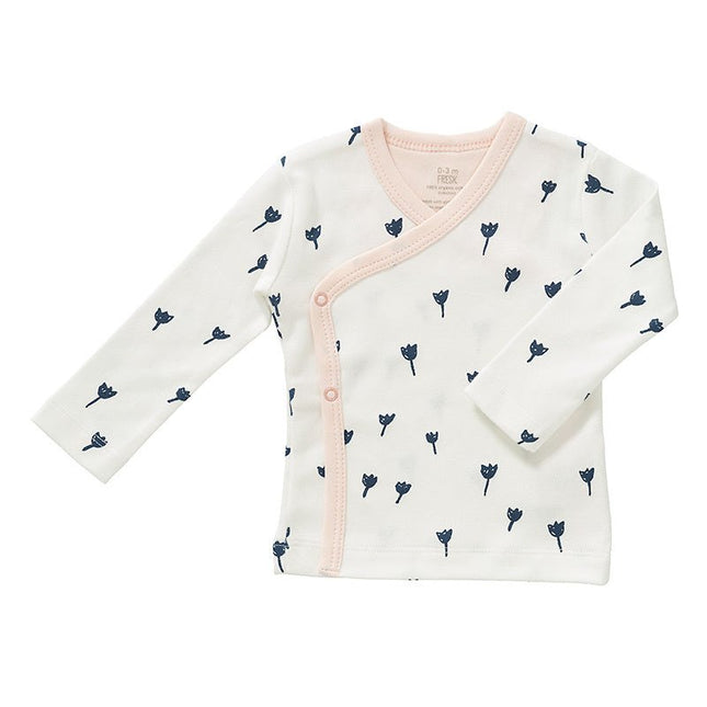 Fresk Wikkelvestje Tulip Indigo Blue koop je bij Babywinkel