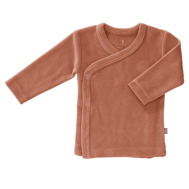 Fresk Wikkelvestje Velours Ash Rose koop je bij Babywinkel