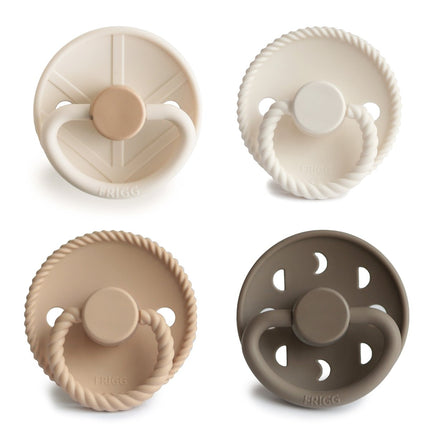 Frigg Speen Maat 1 Crystal Sparkle Silicone 4St koop je bij Babywinkel