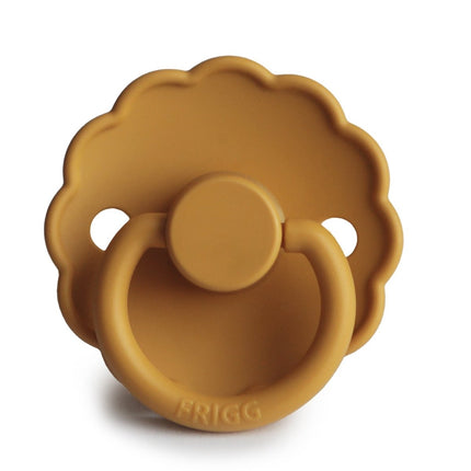 Frigg Speen Maat 1 Daisy Honey Gold Latex koop je bij Babywinkel