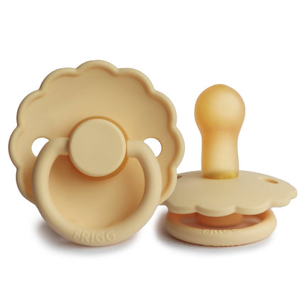 Frigg Speen Maat 1 Daisy Pale Daffodil Latex koop je bij Babywinkel