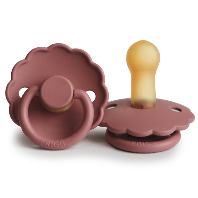 Frigg Speen Maat 1 Daisy Powder Blush Latex koop je bij Babywinkel