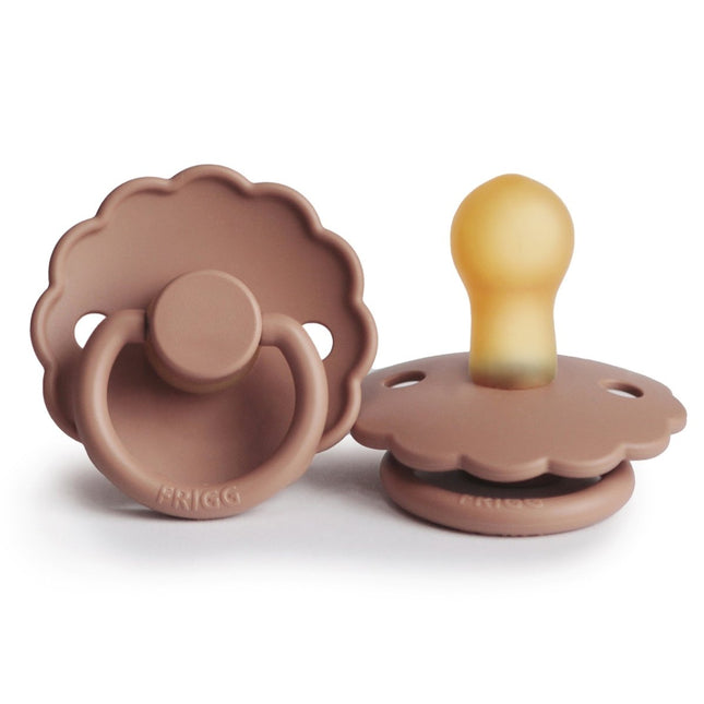 Frigg Speen Maat 1 Daisy Rose Gold Latex koop je bij Babywinkel