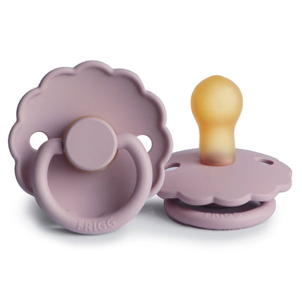 Frigg Speen Maat 1 Daisy Soft Lilac Latex koop je bij Babywinkel