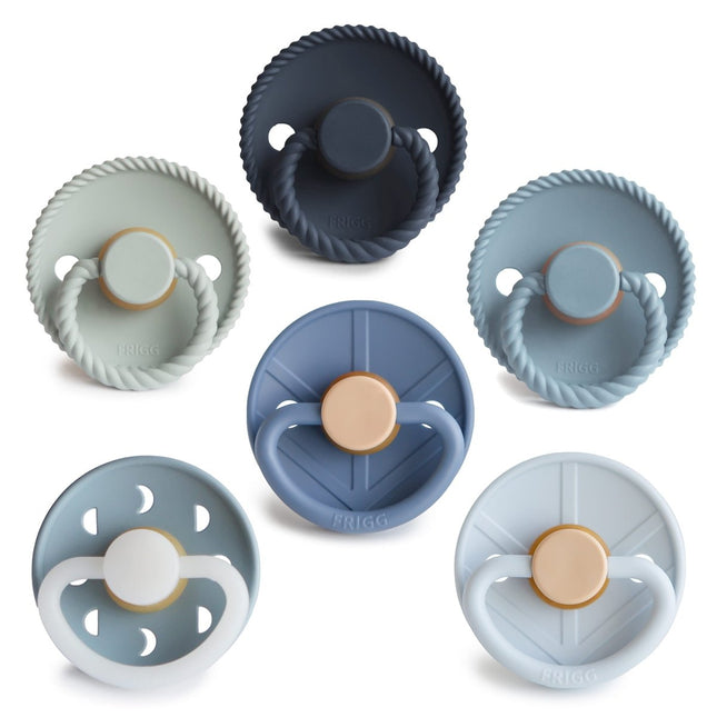 Frigg Speen Maat 1 Endless Sea Latex 6St koop je bij Babywinkel