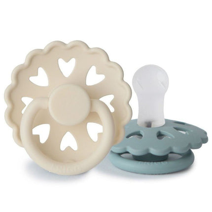Frigg Speen Maat 1 Fairytale Ducking/Ole Lukoie Silicone 2 - Pack koop je bij Babywinkel