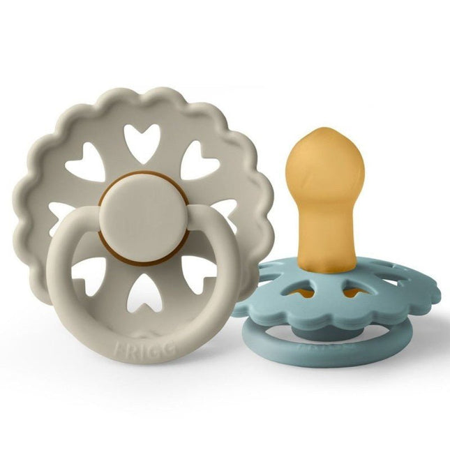 Frigg Speen Maat 1 Fairytale Ole Lukoie/Hans Latex 2 - Pack koop je bij Babywinkel