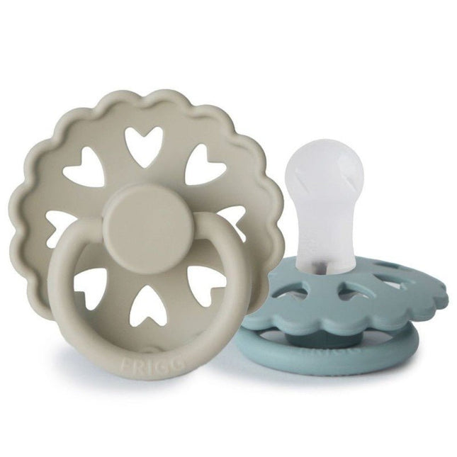 Frigg Speen Maat 1 Fairytale Ole Lukoie/Hans Silicone 2 - Pack koop je bij Babywinkel