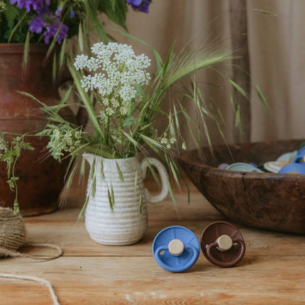 Frigg Speen Maat 1 Little Viking Ocean View/Cocoa Silicone 2St koop je bij Babywinkel