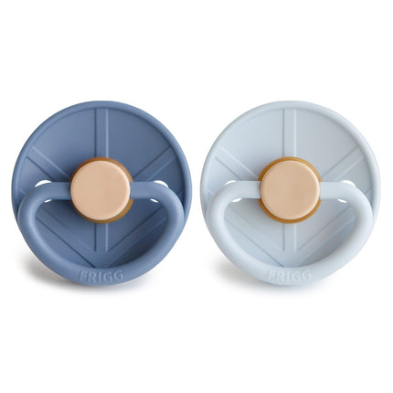 Frigg Speen Maat 1 Little Viking Ocean View/Powder Blue Latex 2St koop je bij Babywinkel