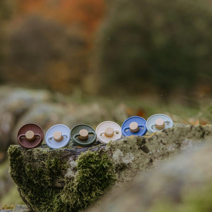 Frigg Speen Maat 1 Little Viking Powder Blue/Cream Silicone 2St koop je bij Babywinkel