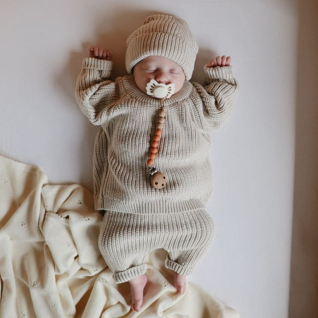 Frigg Speen Maat 1 Lucky Cream/Blush Silicone 2 - Pack koop je bij Babywinkel