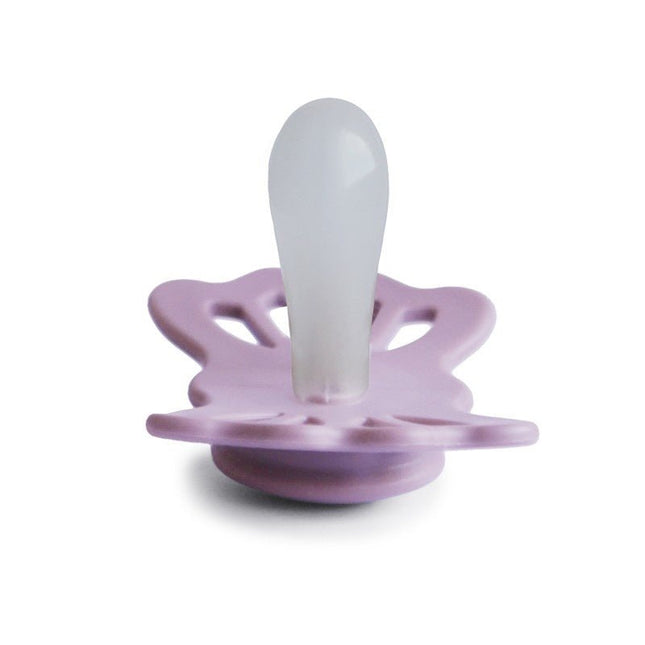 Frigg Speen Maat 1 Lucky Symmetrical Soft Lilac Silicone koop je bij Babywinkel