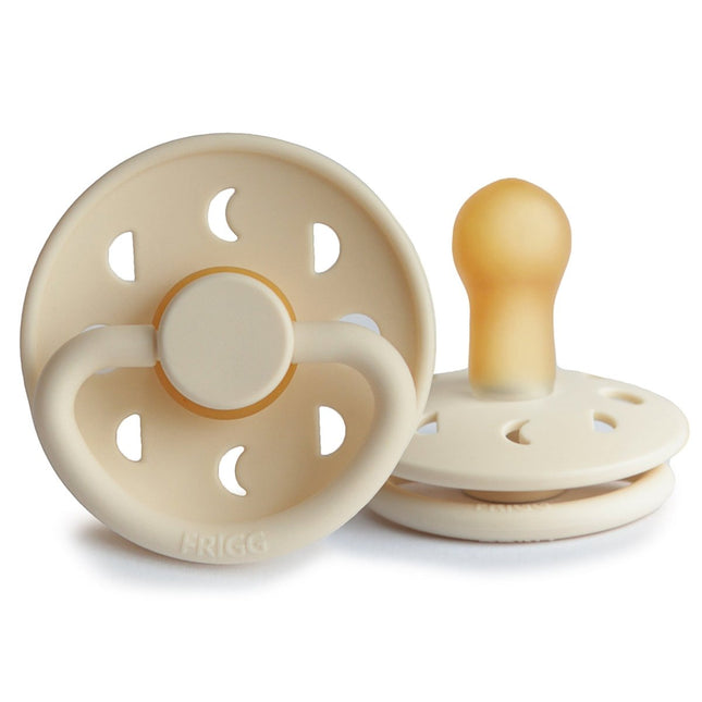 Frigg Speen Maat 1 Moon Cream Latex koop je bij Babywinkel