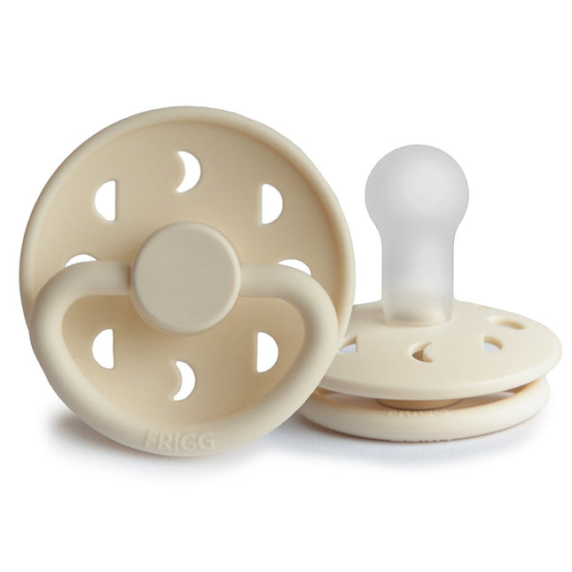 Frigg Speen Maat 1 Moon Cream Silicone koop je bij Babywinkel