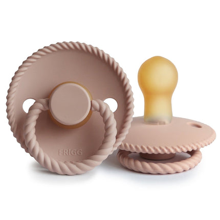 Frigg Speen Maat 1 Rope Blush Latex koop je bij Babywinkel