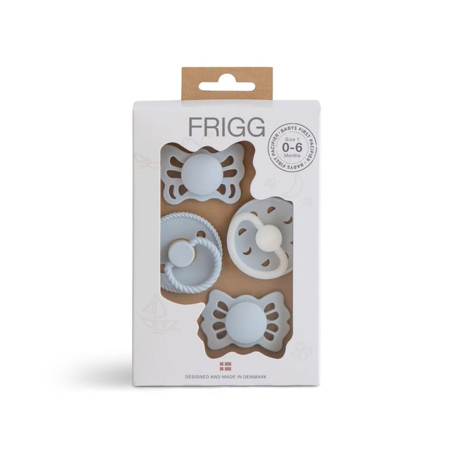 Frigg Speen Maat 1 Testpakket Powder Blue koop je bij Babywinkel