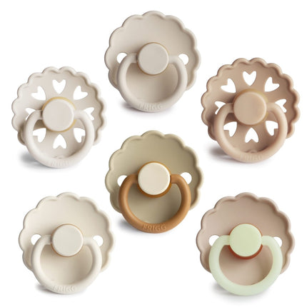 Frigg Speen Maat 2 Cinnamon Charm Latex 6St koop je bij Babywinkel