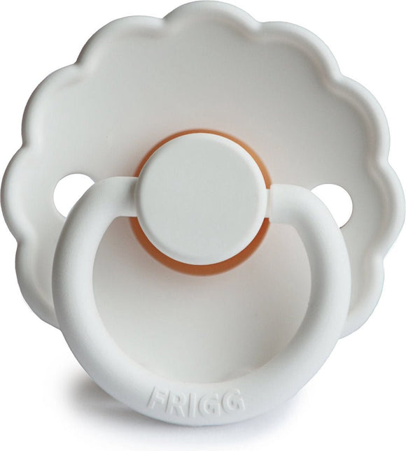 Frigg Speen Maat 2 Daisy Bright White Latex koop je bij Babywinkel
