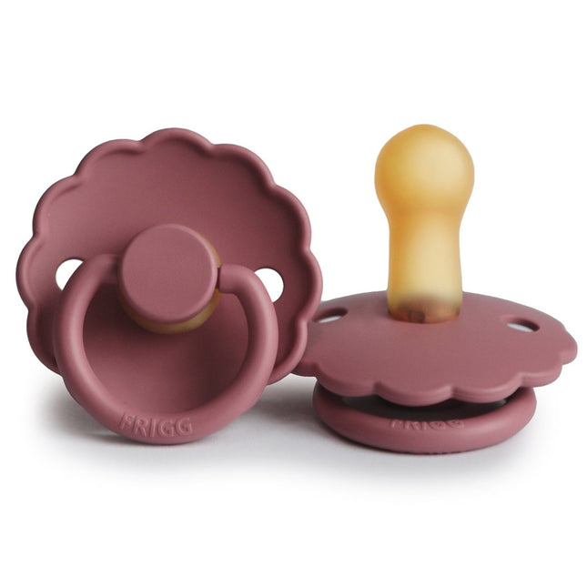 Frigg Speen Maat 2 Daisy Dusty Rose Latex koop je bij Babywinkel