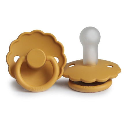 Frigg Speen Maat 2 Daisy Honey Gold Silicone koop je bij Babywinkel