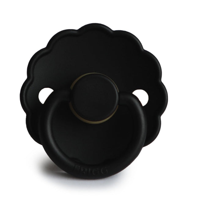 Frigg Speen Maat 2 Daisy Jet Black Latex koop je bij Babywinkel