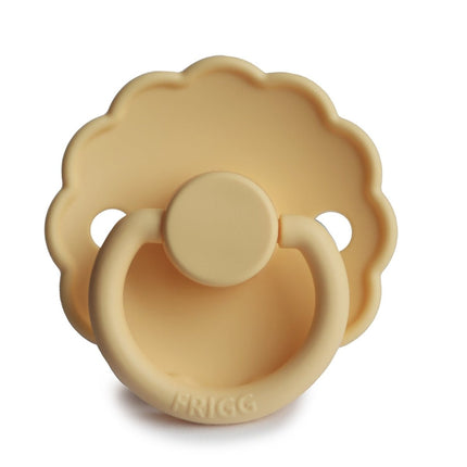 Frigg Speen Maat 2 Daisy Pale Daffodil Silicone koop je bij Babywinkel