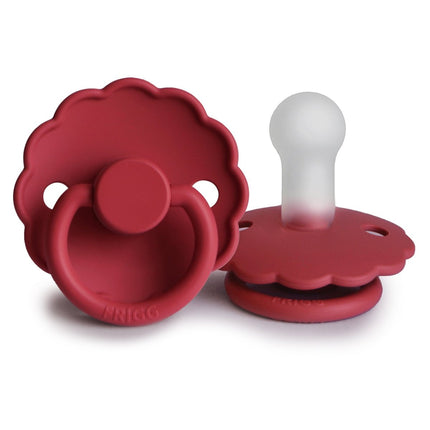 Frigg Speen Maat 2 Daisy Scarlet Silicone koop je bij Babywinkel