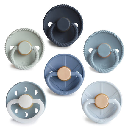 Frigg Speen Maat 2 Endless Sea Latex 6St koop je bij Babywinkel
