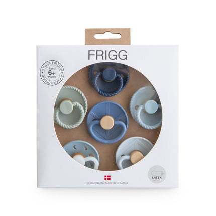 Frigg Speen Maat 2 Endless Sea Latex 6St koop je bij Babywinkel