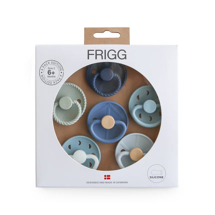 Frigg Speen Maat 2 Endless Sea Silicone 6St koop je bij Babywinkel