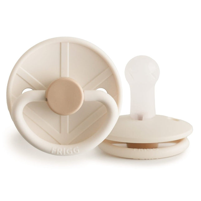 Frigg Speen Maat 2 Little Viking Sigrid Cream Silicone koop je bij Babywinkel