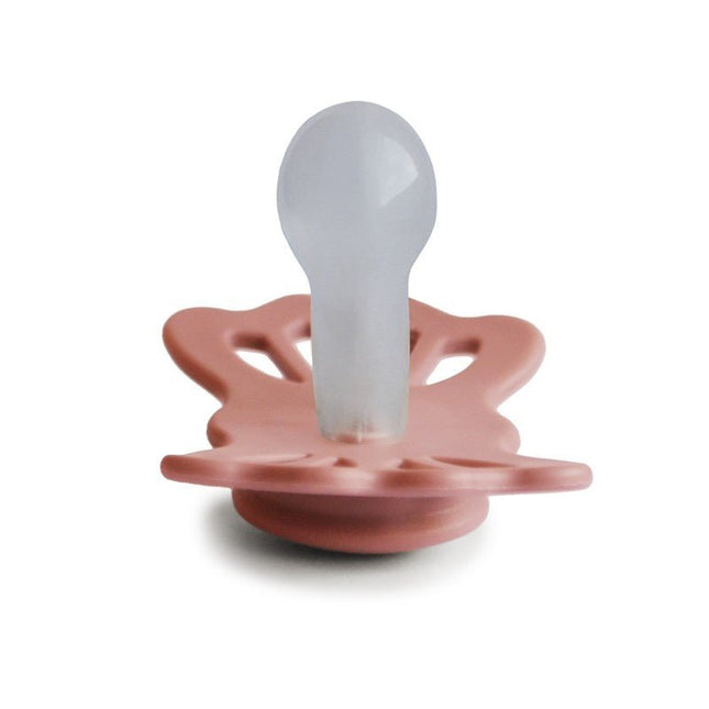 Frigg Speen Maat 2 Lucky Symmetrical Prettypeach Silicone koop je bij Babywinkel