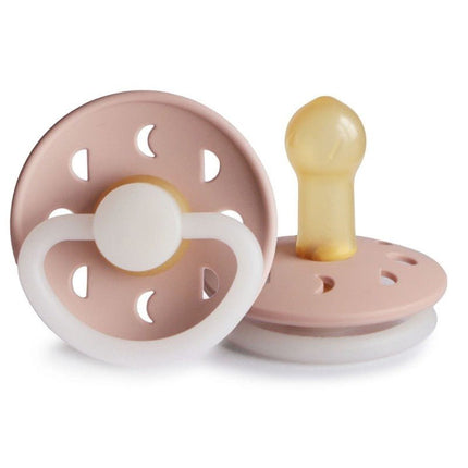 Frigg Speen Maat 2 Moon Night Blush Latex koop je bij Babywinkel