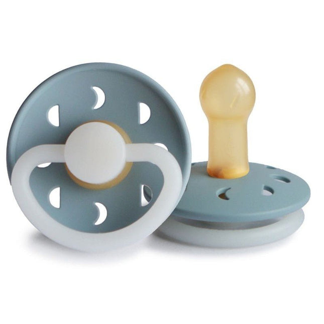 Frigg Speen Maat 2 Moon Night Stone Blue Latex koop je bij Babywinkel