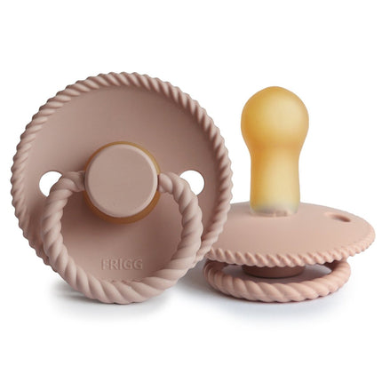 Frigg Speen Maat 2 Rope Blush Latex koop je bij Babywinkel