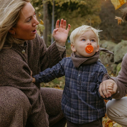 Frigg Speen Maat 2 Rope Cream/Maple Silicone 2 - Pack koop je bij Babywinkel