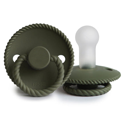 Frigg Speen Maat 2 Rope Olive Silicone koop je bij Babywinkel