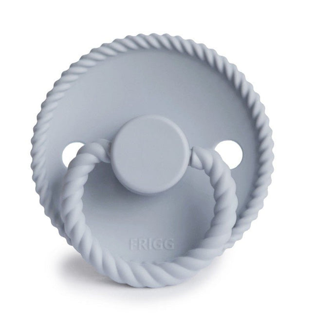 Frigg Speen Maat 2 Rope Powder Blue Silicone koop je bij Babywinkel