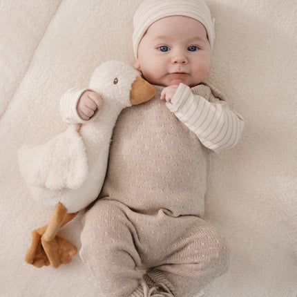 Little Dutch Boxpakje Gebreid Soft Beige Melee koop je bij Babywinkel