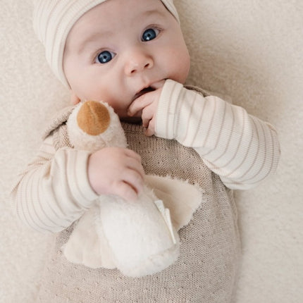 Little Dutch Boxpakje Gebreid Soft Beige Melee koop je bij Babywinkel