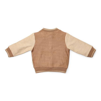 Little Dutch Baby Vestje Gebreid Brown/Taupe koop je bij Babywinkel