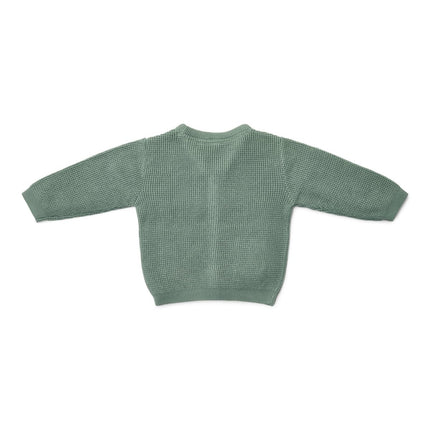 Little Dutch Baby Vestje Gebreid Forest Green koop je bij Babywinkel