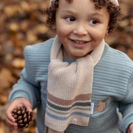 Little Dutch Babymutsje Gebreid Taupe koop je bij Babywinkel