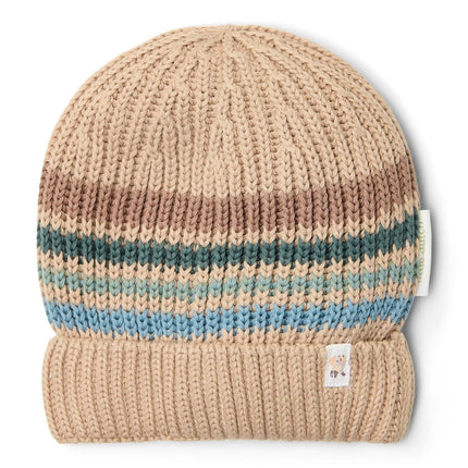 Little Dutch Babymutsje Gebreid Taupe koop je bij Babywinkel