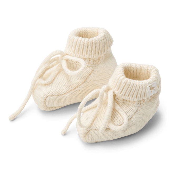 Little Dutch Babyslofjes Gebreid Off White koop je bij Babywinkel