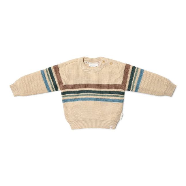 Little Dutch Baby Trui Lange Mouw Gebreid Sand koop je bij Babywinkel
