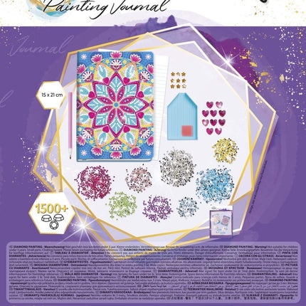 Gekleurde Knutselset Diamond Painting Notitieboek koop je bij Babywinkel