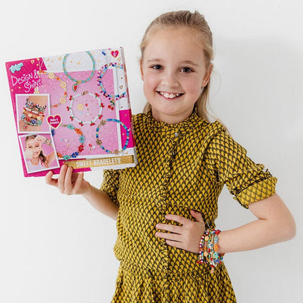 Gekleurde Knutselset Fruit/ Bloemen Armbanden Maken koop je bij Babywinkel
